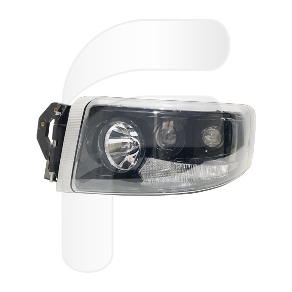 HEADLAMPS HEADLIGHT LEFT RENAULT XENON BLACK